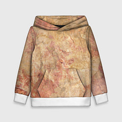 Детская толстовка Абстракция - marble red