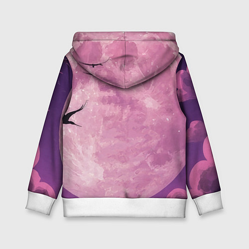 Детская толстовка Great moon mystery / 3D-Белый – фото 2