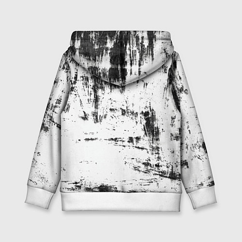 Детская толстовка Color black and white / 3D-Белый – фото 2