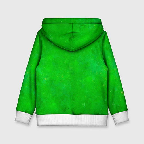 Детская толстовка Свет зелёного фонаря / 3D-Белый – фото 2