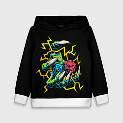 Детская толстовка Dragons Paw and Cubes