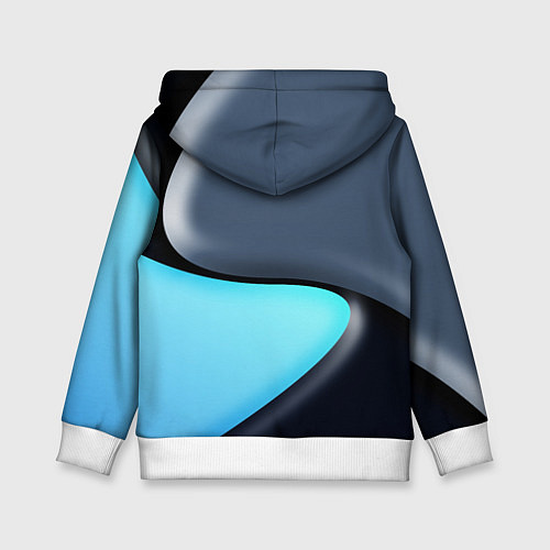 Детская толстовка Разноцветный / 3D-Белый – фото 2