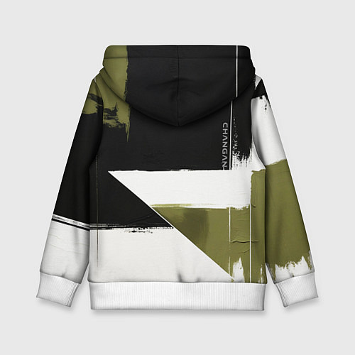 Детская толстовка Changan логотип / 3D-Белый – фото 2