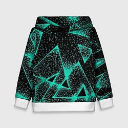 Детская толстовка The triangle is light blue