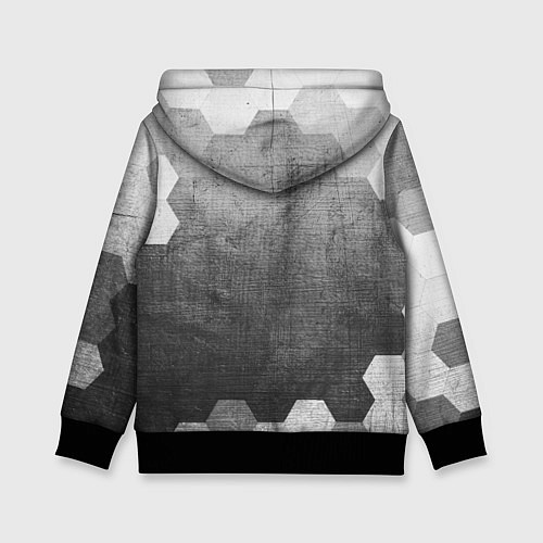 Детская толстовка SsangYong - grey gradient / 3D-Черный – фото 2