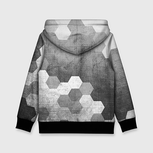 Детская толстовка Elden Ring - grey gradient посередине / 3D-Черный – фото 2