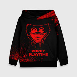 Детская толстовка Poppy Playtime - red gradient