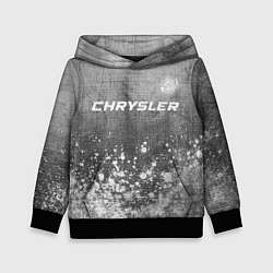 Детская толстовка Chrysler - grey gradient посередине
