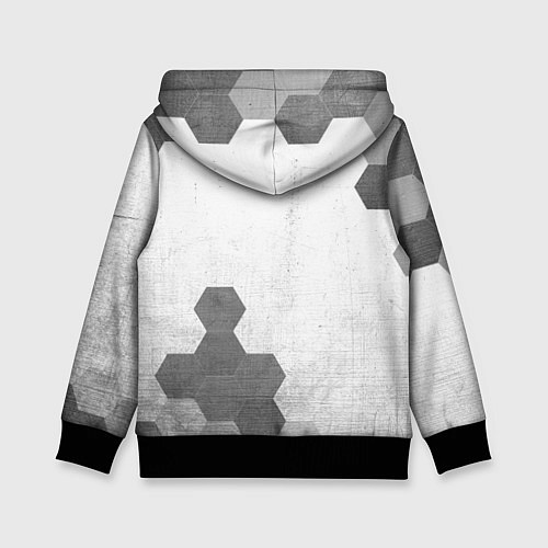 Детская толстовка Citroen - white gradient вертикально / 3D-Черный – фото 2