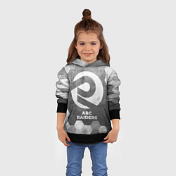 Толстовка-худи детская ARC Raiders - grey gradient, цвет: 3D-черный — фото 2