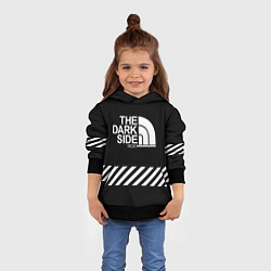 Толстовка-худи детская The dark side, цвет: 3D-черный — фото 2
