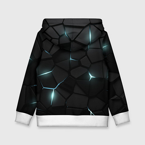 Детская толстовка Сиэтл Кракен - НХЛ хоккей / 3D-Белый – фото 2