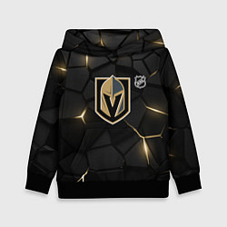 Толстовка-худи детская Вегас Голден Найтс - НХЛ хоккей, цвет: 3D-черный