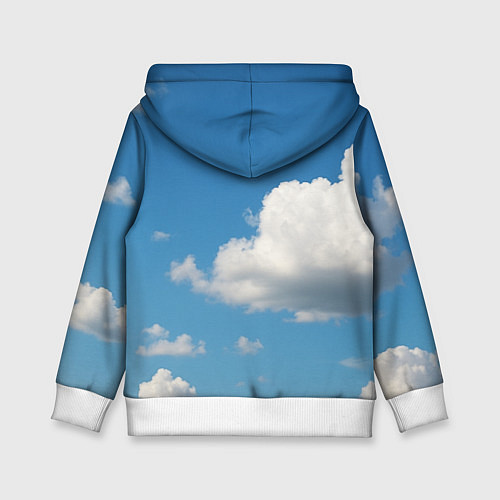 Детская толстовка Bombardino Crocodillo мем / 3D-Белый – фото 2