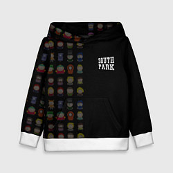 Детская толстовка Персонажи Южный парк и лого
