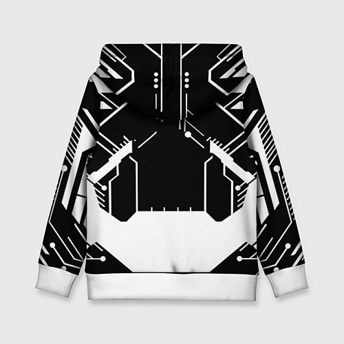 Детская толстовка Monster energy geometry / 3D-Белый – фото 2