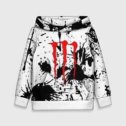 Детская толстовка Monster energy краски