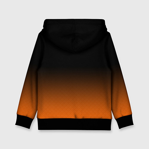 Детская толстовка ФК Урал - градиент / 3D-Черный – фото 2