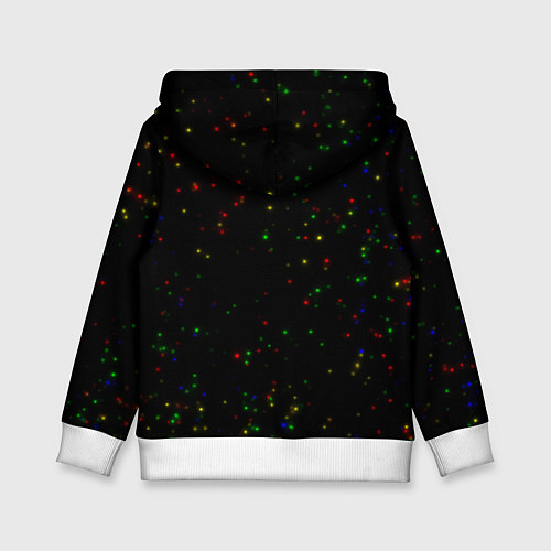Детская толстовка Sonic in space / 3D-Белый – фото 2