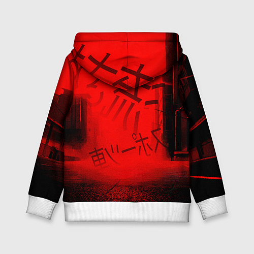 Детская толстовка Японский спорткар / 3D-Белый – фото 2