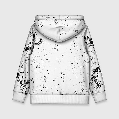 Детская толстовка Umbrella - white dirt / 3D-Белый – фото 2
