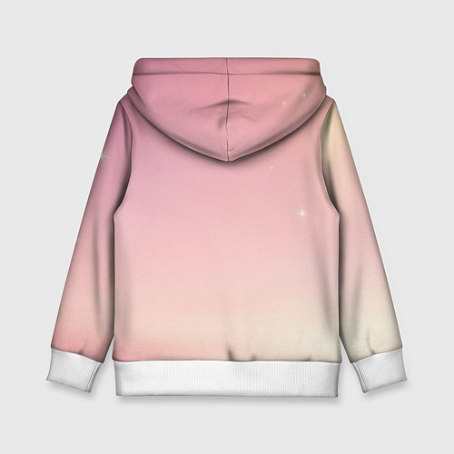 Детская толстовка Балерина капучино ии мем / 3D-Белый – фото 2