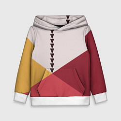 Детская толстовка Колор-блок фруктовый чиа пудинг