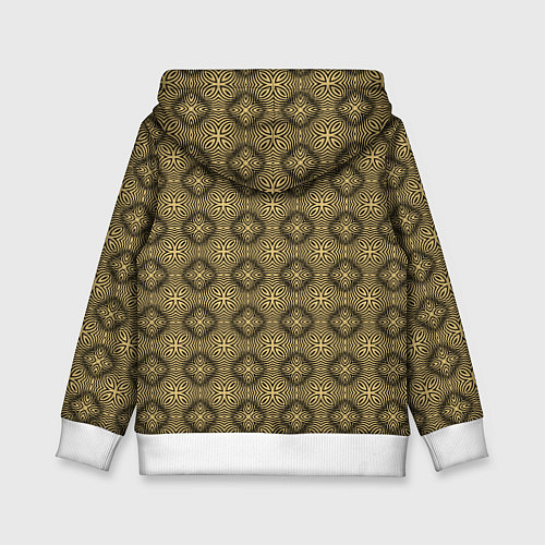 Детская толстовка Орнамент в кельтском стиле / 3D-Белый – фото 2