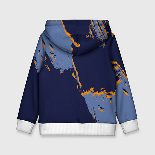 Детская толстовка Мемфис Гриззлис - логотип команды / 3D-Белый – фото 2