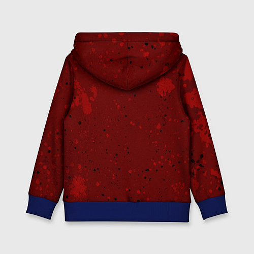 Детская толстовка Нирвана, гранж из 90-х / 3D-Синий – фото 2