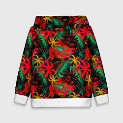 Детская толстовка Palm yellow red