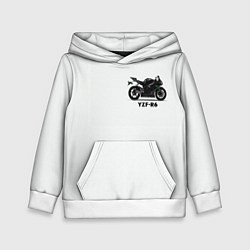 Толстовка-худи детская Sports bikes, цвет: 3D-белый