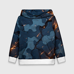 Детская толстовка Камуфляжные плиты текстура