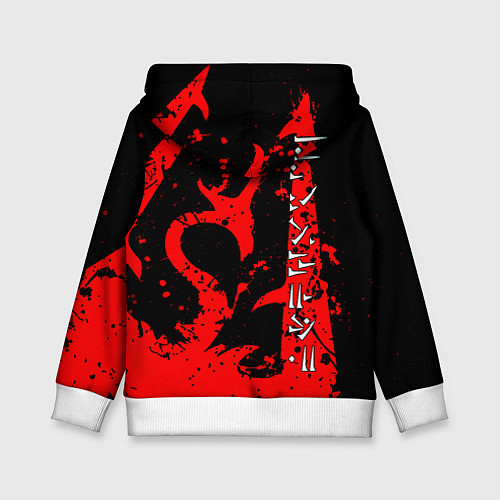 Детская толстовка Doom dark age dragon / 3D-Белый – фото 2