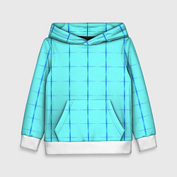 Детская толстовка Сolor blue line
