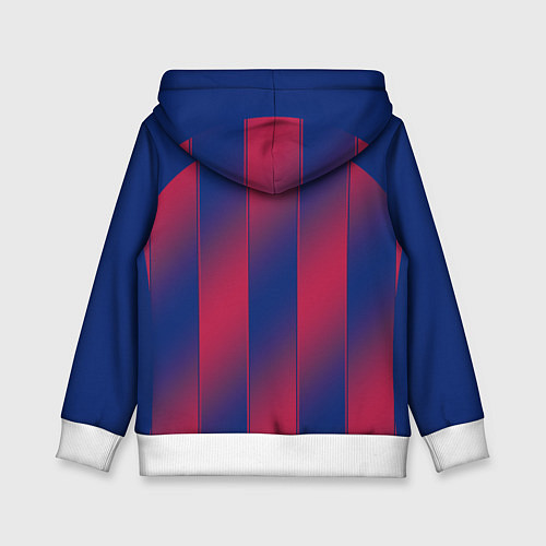 Детская толстовка Барселона домашняя форма 2025 2026 / 3D-Белый – фото 2