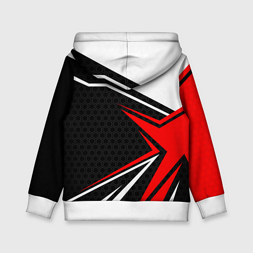 Детская толстовка Umbrella - red uniform / 3D-Белый – фото 2