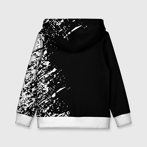 Детская толстовка Dayz брызги красок / 3D-Белый – фото 2