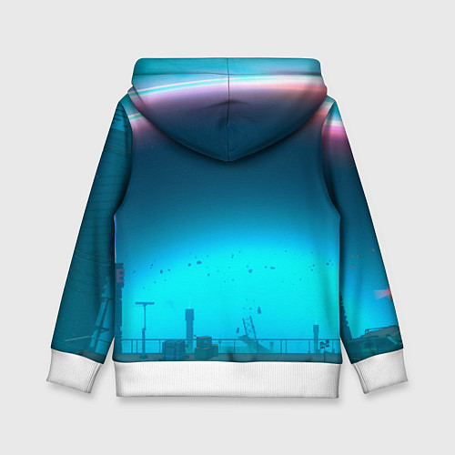 Детская толстовка Мияби дыньки мем ZZZ / 3D-Белый – фото 2