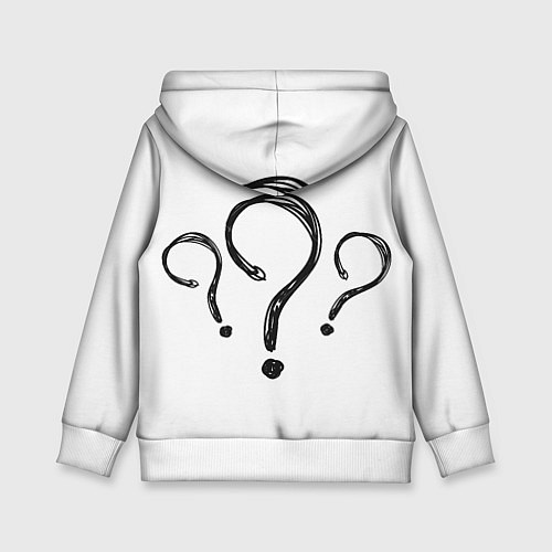 Детская толстовка Бобр - интеллигент с газетой / 3D-Белый – фото 2