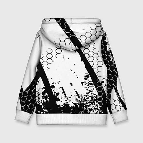 Детская толстовка AEK броня текстура краски / 3D-Белый – фото 2