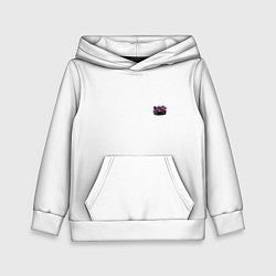 Толстовка-худи детская Mercedes amg, цвет: 3D-белый