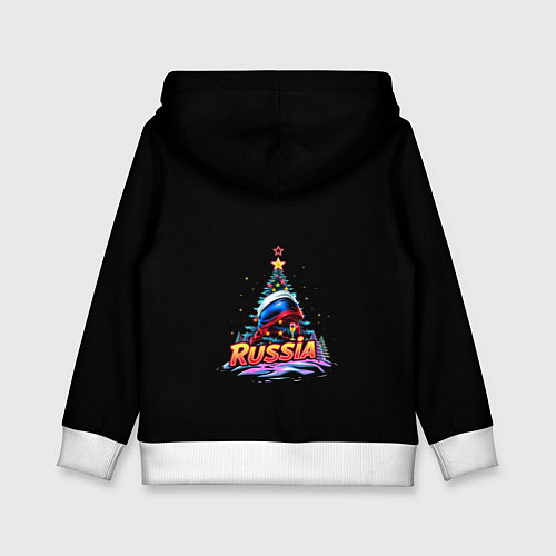 Детская толстовка Ёлка и компания / 3D-Белый – фото 2