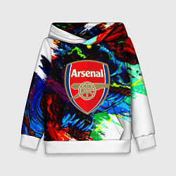 Толстовка-худи детская Arsenal monster, цвет: 3D-белый