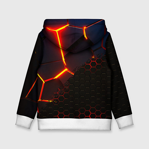 Детская толстовка Monster energy броня краски / 3D-Белый – фото 2