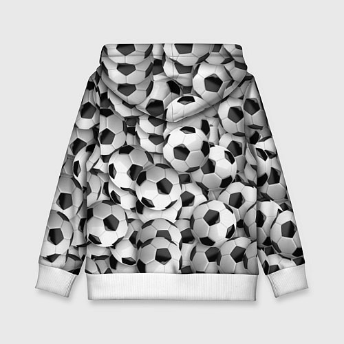 Детская толстовка Игра в мяч / 3D-Белый – фото 2