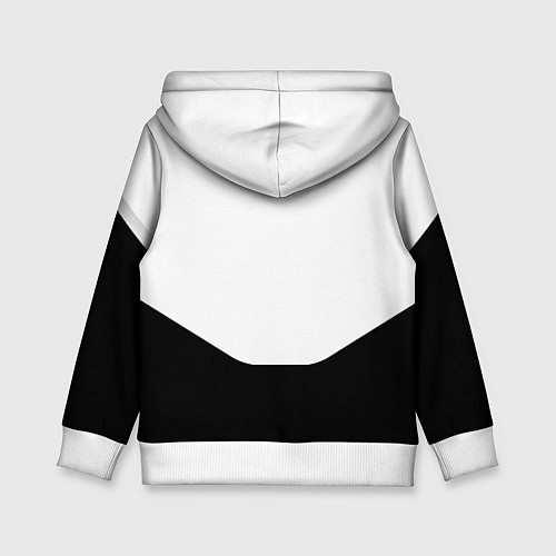 Детская толстовка Juventus полосы / 3D-Белый – фото 2