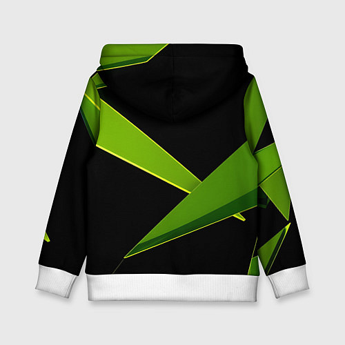 Детская толстовка Geometric neon / 3D-Белый – фото 2