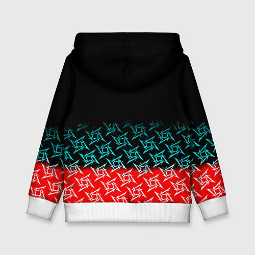 Детская толстовка Манчестер Юнайтед ниндзя паттерн / 3D-Белый – фото 2