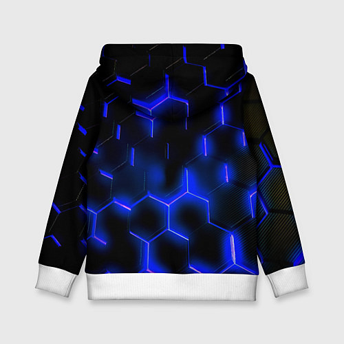 Детская толстовка FC Bayern Mnchen соты / 3D-Белый – фото 2